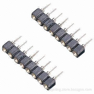 IC sockets 2.54mm pitch straight angle single row with 3.0 height